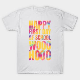 First day of school tye dye T-Shirt